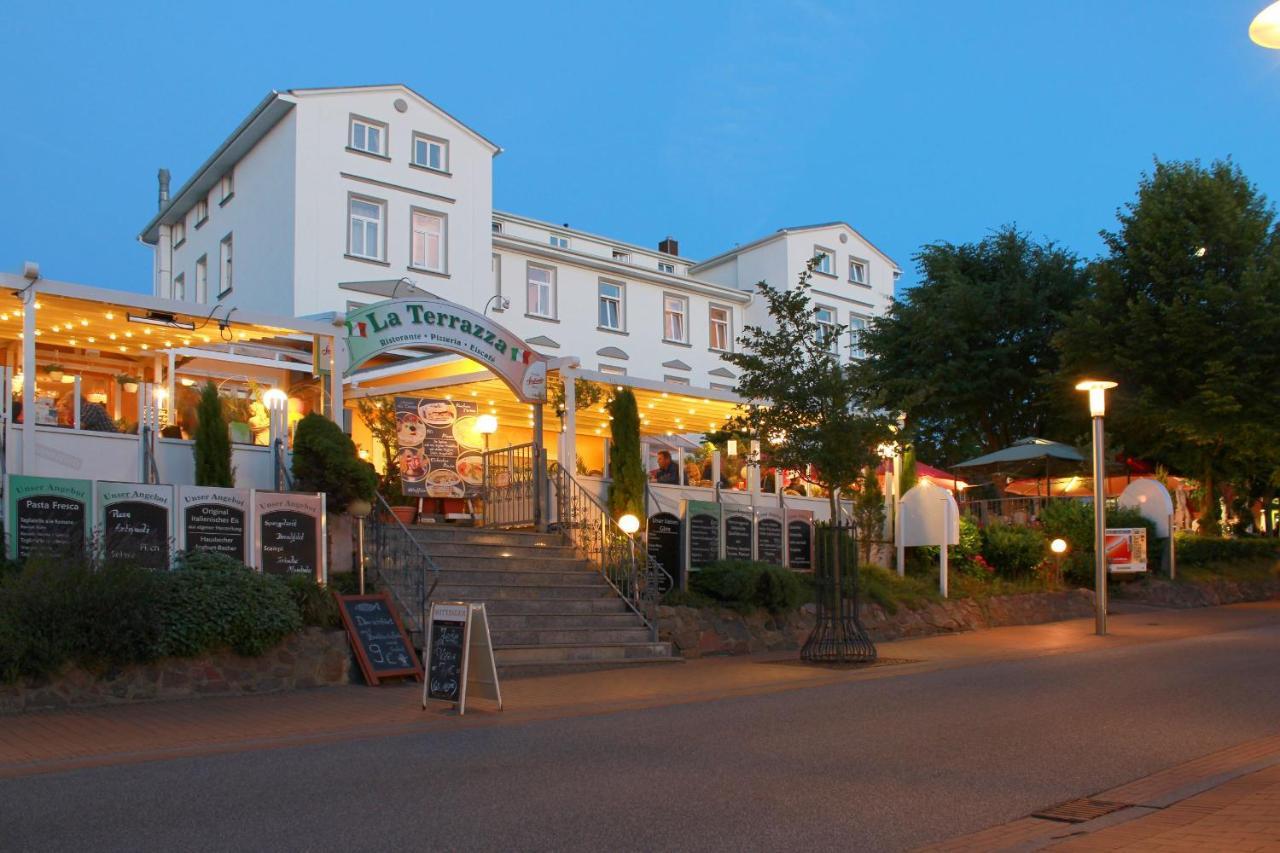 Meeresblick Residenzen FeWo 35 deluxe, inklusive Sauna und Schwimmbadnutzung im AHOI Sellin Goehren  Exterior foto