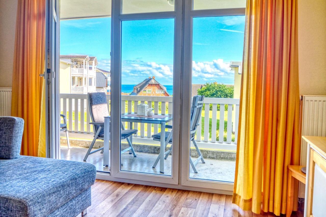 Meeresblick Residenzen FeWo 35 deluxe, inklusive Sauna und Schwimmbadnutzung im AHOI Sellin Goehren  Exterior foto